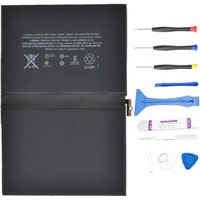 Pinsinholy A1664 Battery Compatible with iPad Pro 9.7 2016 Edition A1673 A1674 A1675 with Installation Tools 3.82V 7306mAh 27.91Whr