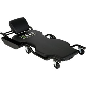 ShopSol 1010242 Heavy-Duty Automotive Creeper with Adjustable Headrest, 450-Pound Capacity