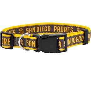MLB DOG COLLAR. - 29 Baseball Teams available in 4 Sizes. Heavy-Duty, Strong & Durable Pet Collar. - MLB Licensed PET COLLAR.