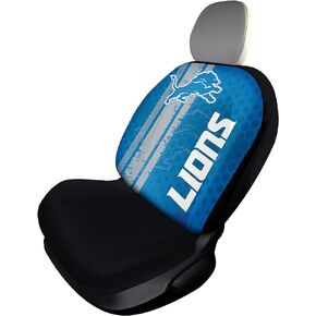 FANMATS NFL - Detroit Lions SEATCOVERRALLY-Detroit Lions Rally Seat Cover - Full Color Vivid Design - 1pc