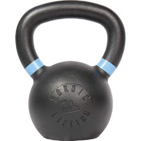Kettlebell مصنوع من أجل تدريبات كروس فيت وصالة الألعاب الرياضية - حديد الزهر الحقيقي لتدريب القوة عن طريق رفع الأثقال in Kuwait