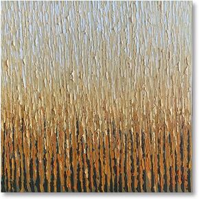 Handmade Textured Red Abstract Canvas Wall Art Hand Painted Modern Square Oil Painting for Wall Home Office Decor