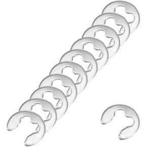 uxcell 20mm External Circlips C-Clip Retaining Shaft Snap Rings 304 Stainless Steel 100pcs