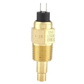 Engine Water Temp Sensor 1/2NPT Water VDO Temperature Sensor for Oil Water Gauge Engine Accessory