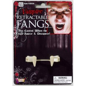 Forum Novelties Retractable Vampire Fangs Adult