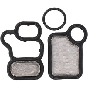 NewYall VVT VTEC Solenoid Gasket Valve Cover Set Spool Valve Filter Screen for Honda Accord Civic CR-V Element Element for Acura RDX RSX TSX 2002-2015 917-176