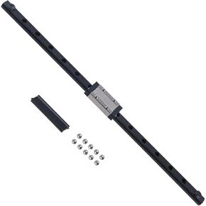 CNCYEAH MGN12H 400mm 1 Piece Linear Rail Guide Miniature Linear Sliding Gide with MGN12H Carriage Block for DIY 3D Printer and CNC Machine