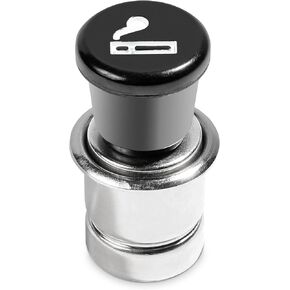 ESEWALAS Car Cigarette Lighter,Pop-Out Cigarette Lighter,12V Lighter Plug Auto Replacement Accessories Fits Most Vehicles Socket,Metal Plastic Construction Cigarette Lighter