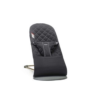 BabyBjörn Bouncer Bliss, Woven, Classic Quilt, Black