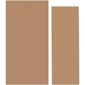 BENECREAT 2 Sheets Thermoplastic Sheet 2 Sizes Moldable Plastic Heat Formable Plastic Sheet for Finest Art Cosplay Costume Props Costume Design Craft, 2mm Thick