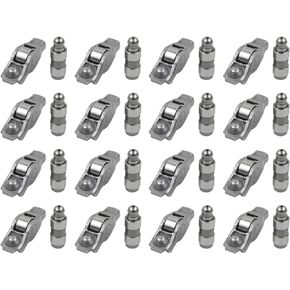 Flynsu 16pcs Rocker Arm Valve Lifter Lash Adjuster Kit Replacement for 2005 2006 Jeep Liberty 2.8L Diesel 5066780AA 5066780AB