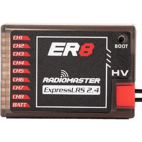 RadioMaster ER8 ELRS PWM Receiver: 2.4GHz 8Ch ExpressLRS Receiver Nano Module for Fixed Wing RC Vehicles by Speedybee in Kuwait