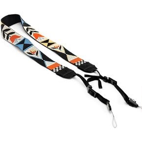 Nocs Provisions Woven Tapestry Strap, Binocular & Camera Reinforced Universal Wide Shoulder & Neck Strap for Men & Women