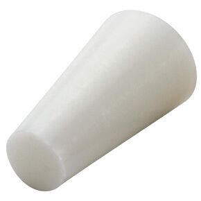 Caplugs Silicone Extra Long Tapered Masking Plug. MSP105L (SH-46855), Designed to Plug ID from 0.316" to 0.5570", Length 1.000", White (Pack of 5000)