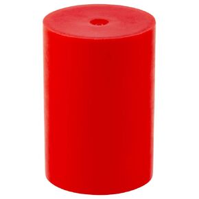 Caplugs SC-5/8 SC Series – Plastic Sleeve Cap for Tube Ends, 1000 Pack, Red LD-PE, 0.625" W x 0.88" L Threaded and Non-Threaded Tubing, Rods, Masking, Painting, Plating, Grit-Blasting (99191272)