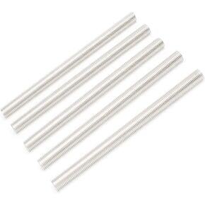 Smartsails M8 x 100mm，304 Stainless Steel Full Threaded Rod, Right Hand Thread (5 Pieces) in Kuwait