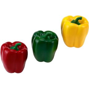 HEVSTIL 40Pack Artificial Red Pepper,Fake Red Pepper Artificial Hot Chili Vegetables Lifelike Simulation for Decoration,Still Life Paintings,Home Kitchen Table Cabinet Party Decor Photography