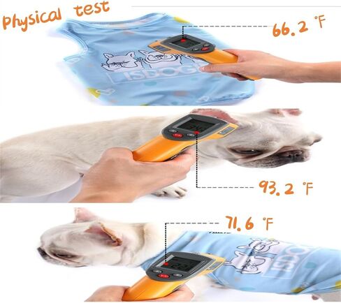 Dog Shirts Pet Printed Clothes Cute Summer Cooling Coat T-Shirts Cool Puppy Shirts Soft Dog Sweatshirt for Pet Dogs Cats Outdoor (Medium,Blue) in Saudi Arabia
