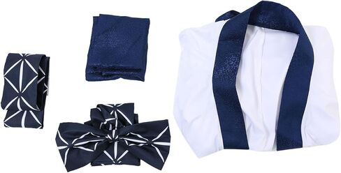 haikyuu Men's Anime Cosplay Costume Mens Casual Yukata Robe Kimono Outfit with Obi Scarf in Kuwait