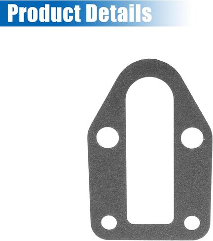 X AUTOHAUX 1 مجموعة لوحة تركيب مضخة الوقود من سبائك الألومنيوم مع حشية لمحرك Chevy SBC 283 327 305 350 383 400 باللون الأسود in Kuwait