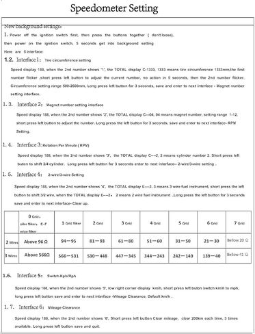 SAMDO LCD العالمي عداد سرعة لدرجة نارية قياس عداد المسافات 5 والعتاد 7 الخلفية 13000 دورة في الدقيقة 199 KMH ميلا في الساعة دراجة نارية مقياس سرعة الدوران in Kuwait