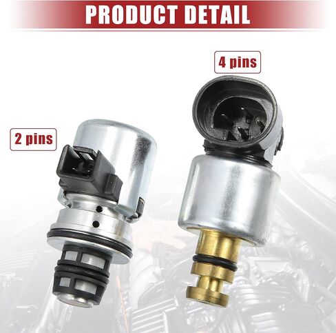 ACROPIX Transmission Pressure Governor Solenoid Valve and Sensor Fit for Mitsubishi Mighty with Gasket - Pack of 3 Black Bronze Tone Gold Tone Green in Saudi Arabia