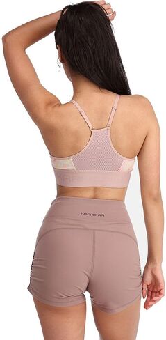 Kari Traa Women's VAR Printed Adjustable Strap Racerback Sports Bra in Saudi Arabia