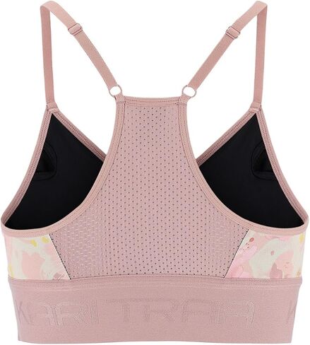 Kari Traa Women's VAR Printed Adjustable Strap Racerback Sports Bra in Saudi Arabia
