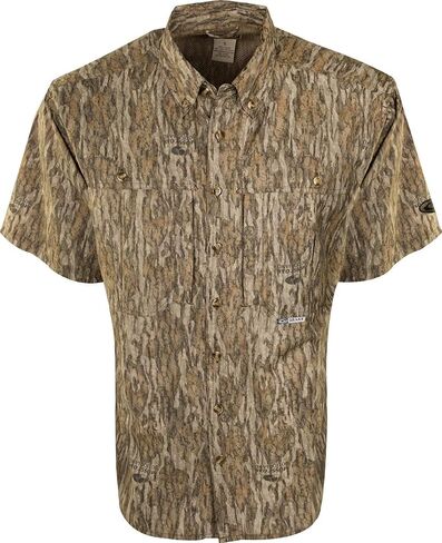 قميص Drake Waterfowl EST Camo Wingshooter مقاس S/S in Saudi Arabia
