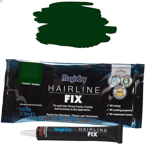 MagicEzy Hairline Fix - (Matterhorn White) - طقم إصلاح الجلكوت - إصلاح الشقوق والخدوش مثل المحترفين - طقم إصلاح القوارب المصنوعة من الألياف الزجاجية - القوارب والزلاجات النفاثة in Kuwait