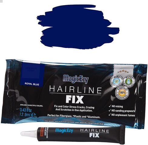MagicEzy Hairline Fix - (Matterhorn White) - طقم إصلاح الجلكوت - إصلاح الشقوق والخدوش مثل المحترفين - طقم إصلاح القوارب المصنوعة من الألياف الزجاجية - القوارب والزلاجات النفاثة in Kuwait
