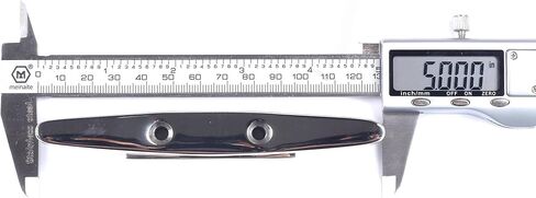 Mxeol Marine Stainless Boat Dock Cleats Flat Top Low 2 Hole Mooring (Pair) in Kuwait