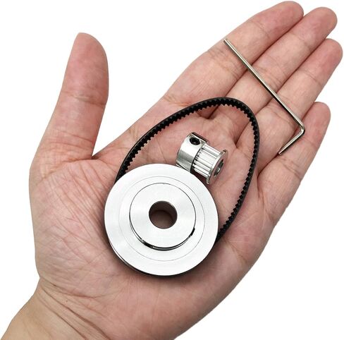 مجموعة Zorfeter 2 عجلة متزامنة GT2 تتميز بـ 20 و60 سنًا، وتجويف 8 مم، وبكرة توقيت من الألومنيوم، مع قطعتين بطول 200 مم وعرض 6 مم وحزام (تجويف 8 مم) in Kuwait