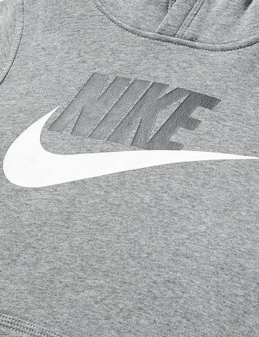 بلوفر صوف بغطاء للرأس من Nike Baby Boy's Club (طفل صغير) رمادي 3 طفل صغير 3T in Kuwait