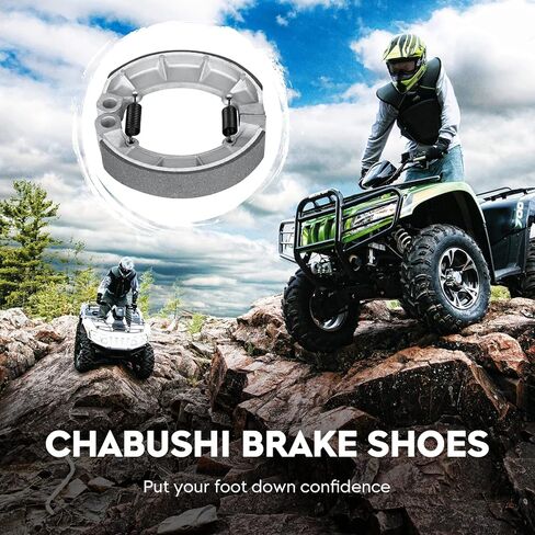 حذاء فرامل خلفي من تشابوشي مع وسادة فرامل أمامية لسيارة Honda for Fourtrax Foreman TRX500 FA/FAA Rubicon 2005-2014، TRX500 FGA/FE/FEA/FM/FMA/FPE/TM5/TM6 in Kuwait