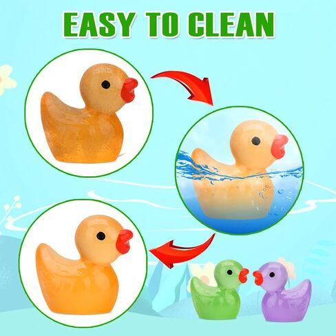 150Pack Luminous Mini Resin Animals, Tiny Glow in The Dark Resin Ducks Figures for Dollhouse Aquarium Decor Micro Landscape Fairy Garden Home Hide Prank Game Classroom Activity Party Gift in Saudi Arabia