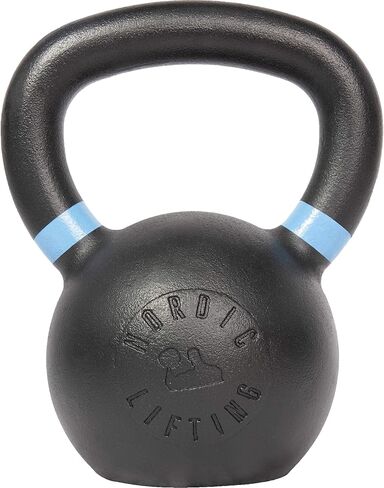 Kettlebell مصنوع من أجل تدريبات كروس فيت وصالة الألعاب الرياضية - حديد الزهر الحقيقي لتدريب القوة عن طريق رفع الأثقال in Kuwait