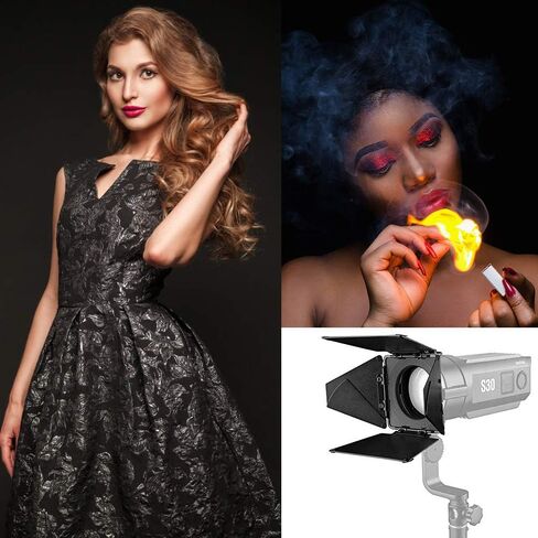 مجموعة باب الحظيرة من GODOX SA-08 لملحقات S30 LED Light S30 in Saudi Arabia