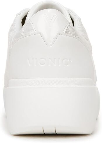 Vionic Kearny Women's Lace Up Platform Comfort Sneaker White - 7.5 Medium in Saudi Arabia