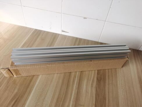 KAYLAN 4 قطع 600 مم T فتحة ألومنيوم بثق أوروبي قياسي 20 مم × 20 مم قضيب خطي مؤكسد للطابعة ثلاثية الأبعاد آلة النقش بالليزر منضدة العمل DIY in Kuwait