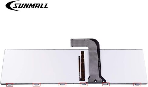 SUNMALL Keyboard Replacement with Backlit Compatible with Dell Inspiron 17 17R N7110 5720 7720/XPS 17 L701X L702 X 454RX 0454RX/Vostro 3750 Series Laptop US Layout in Saudi Arabia