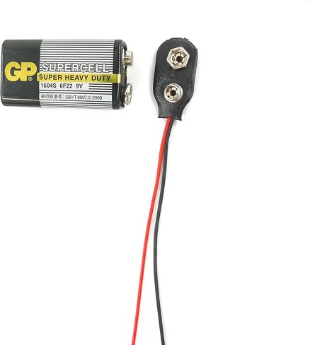 TJIUSI 9V مشبك بطارية موصل 5 حزمة ومفتاح الروك AC 6A/250V 10A/125V 2 لحام العروة تشغيل/إيقاف قارب صغير الروك التبديل 5 قطع 2 دبوس موقف المفاجئة مع 10 قطع محطات in Kuwait