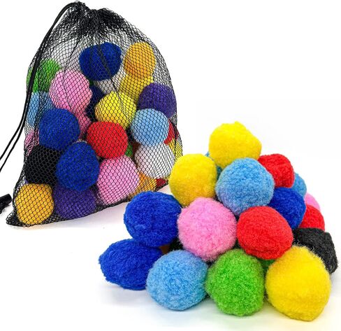 MHOYMP 60PCS Reusable Water Balls，Water Soaker Balls for Outdoor Toys and Games，Water Bomb Splash Balls, Water Toys for Summer Fun Outdoor Play Backyard Pool Trampoline Beach Game in Kuwait