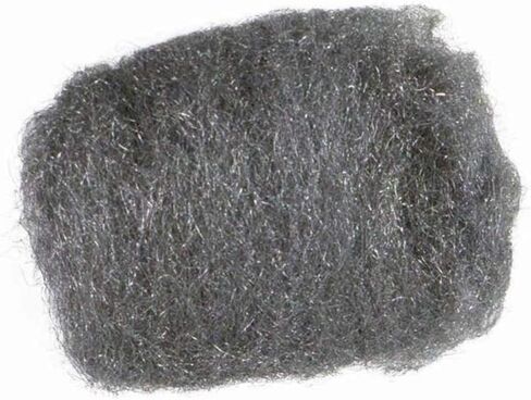 Robtec صوف فولاذي - عبوتان (12 قطعة في العبوة) صوف فولاذي ناعم - وسادات صوف فولاذي متينة وطويلة الأمد من الدرجة #0000 - مثالية لتنظيف المعادن والزجاج والنوافذ بدون منظفات سائلة in Kuwait