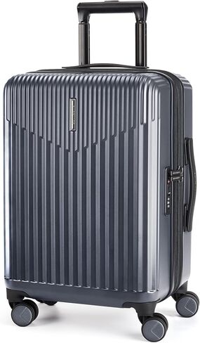 BAGSMART Carry On Luggage 22x14x9 Airline Approved with Spinner Wheels,100% PC Hardside Expandable Luggage with TSA Lock for Trips, 20 Inch Rolling Suitcases for Men Women,Blue in Kuwait