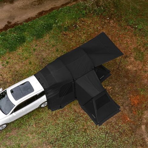 IDOOGEN Mobility A SUV Car Tent with Awning Shade Camping Car Tent, Waterproof,Sun Shelter, Tailgate Tent (A3, Brown) in Saudi Arabia