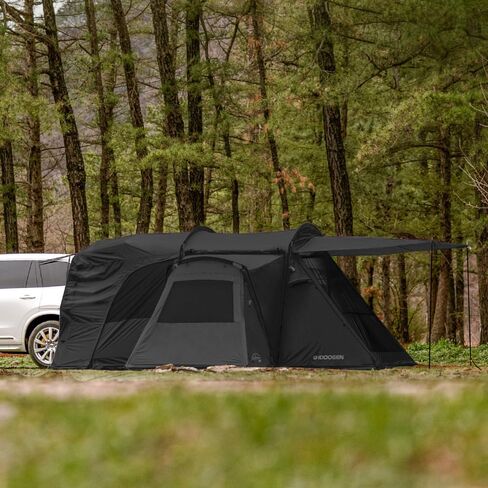 IDOOGEN Mobility A SUV Car Tent with Awning Shade Camping Car Tent, Waterproof,Sun Shelter, Tailgate Tent (A3, Brown) in Saudi Arabia