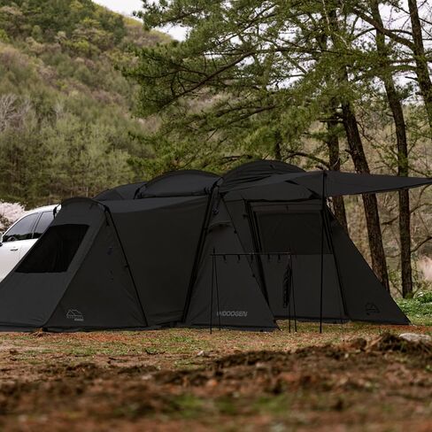 IDOOGEN Mobility A SUV Car Tent with Awning Shade Camping Car Tent, Waterproof,Sun Shelter, Tailgate Tent (A3, Brown) in Saudi Arabia