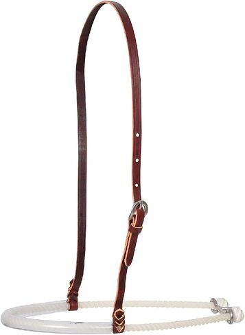 Martin Saddlery Single Rope Noseband with Clear Tube Cover in Saudi Arabia