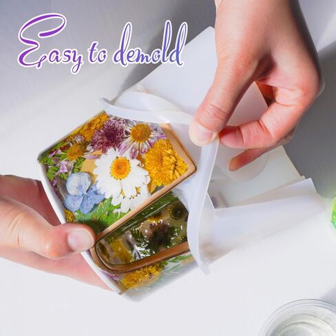LET'S RESIN Paper Towel Holder Resin Molds, Countertop Paper Towel Stand Epoxy Resin Molds for Kitchen Bathroom, One-Handed Tear Paper Towel Holder Silicone Molds for Epoxy Resin, Standard Size Rolls in Saudi Arabia